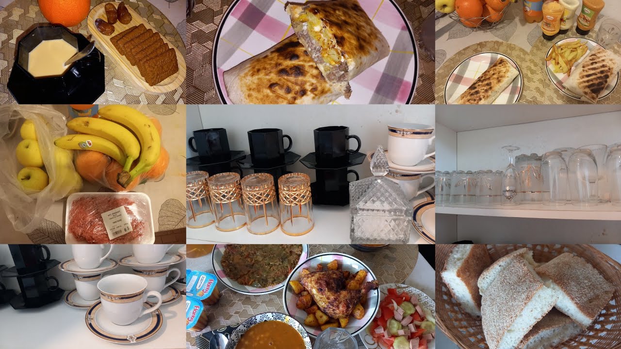 بديت تنظيفات رمضان👍روتين تحفيزي فطوري انا و خويا خفيف ظريف 👌طاكوس منزلي بزاف بنين 😋