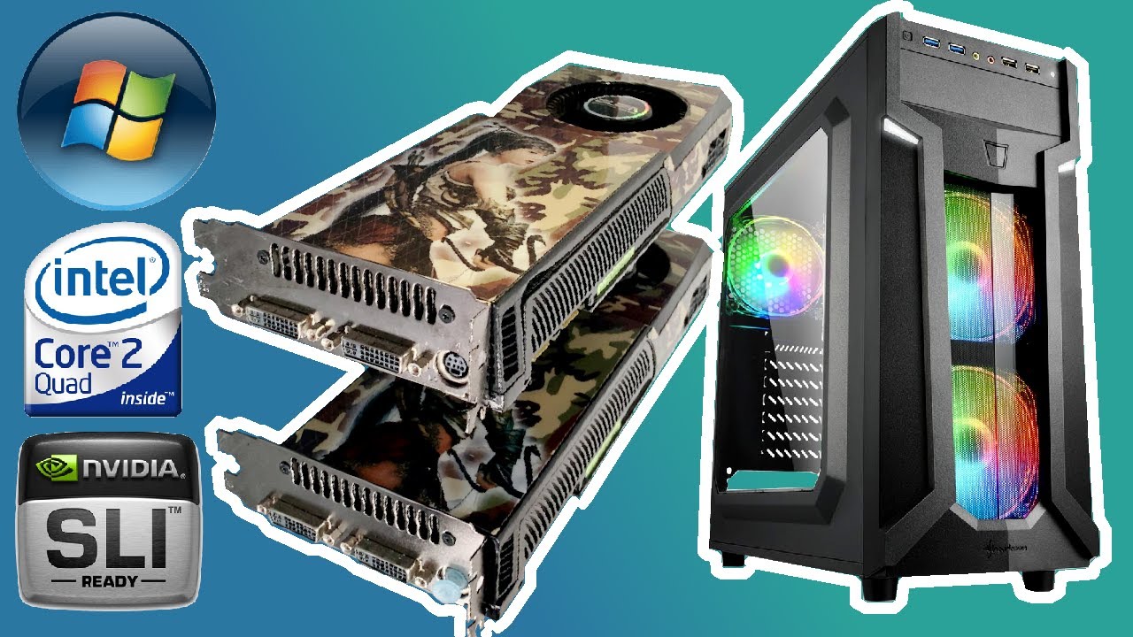 Mon build Windows Vista (2x GTX 260 SLI / Intel Core 2 Quad Q6600) année 2008