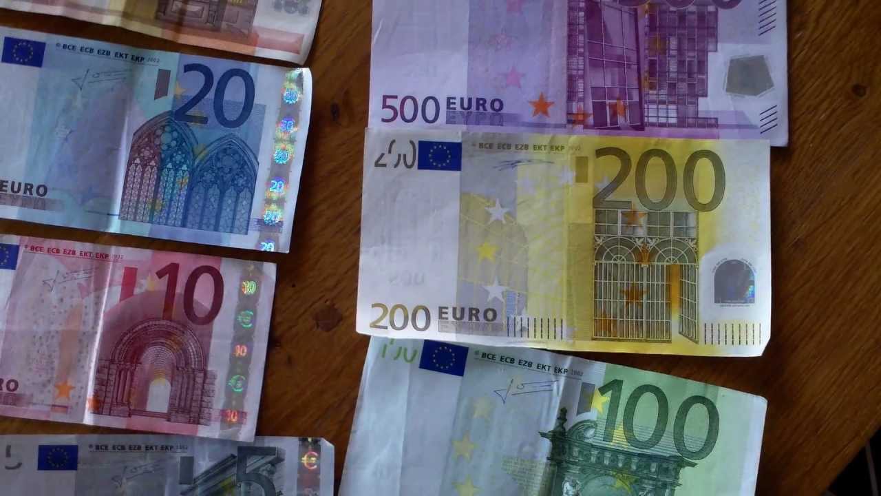 Euro money explained ; part 2 = Bank notes aka bankbiljetten