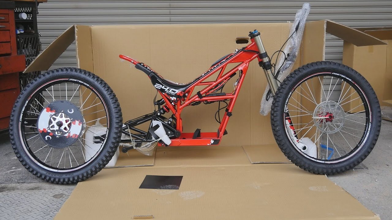 バイクと自転車の中間！EVトライアルバイク OSET 24 Racing 新品を開封して乗ってみた！