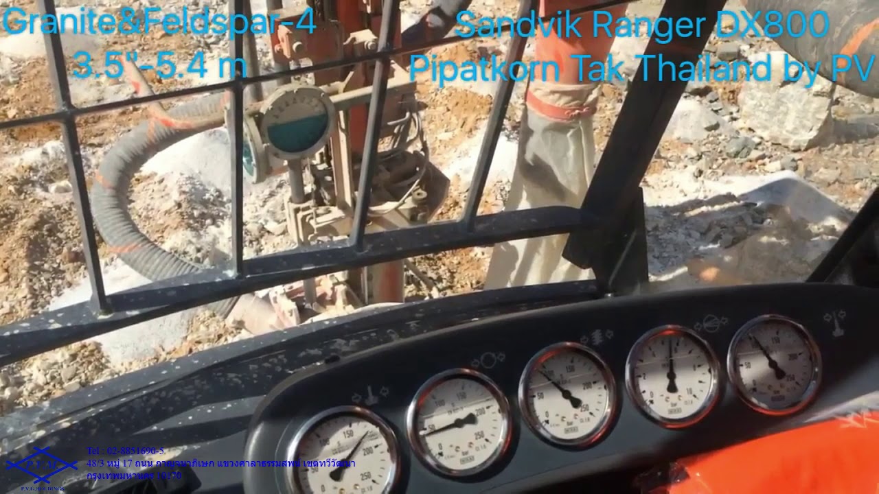 6 Sandvik Ranger DX800 PK Tak 5 4 m in