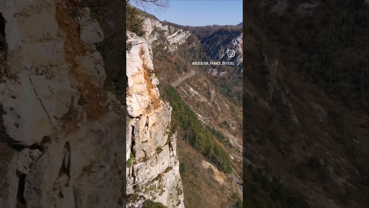 🏞️ Vall&eacute;e de Cerdon 🍇 un riche patrimoine entour&eacute; de falaises &agrave; pic #cerdon #vignoble