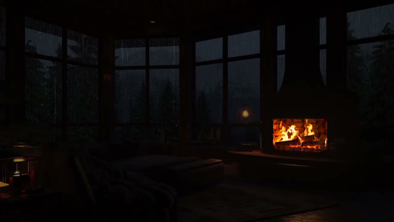 Continuous Rainstorm Atmosphere for Relaxation, Focus and Better Sleep