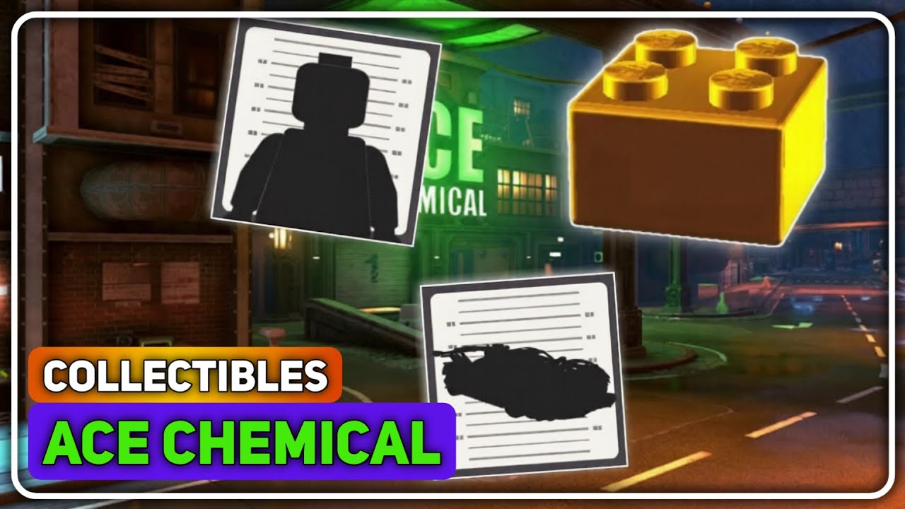 LEGO DC Super-Villains || Коллекционные предметы: Ace Chemical