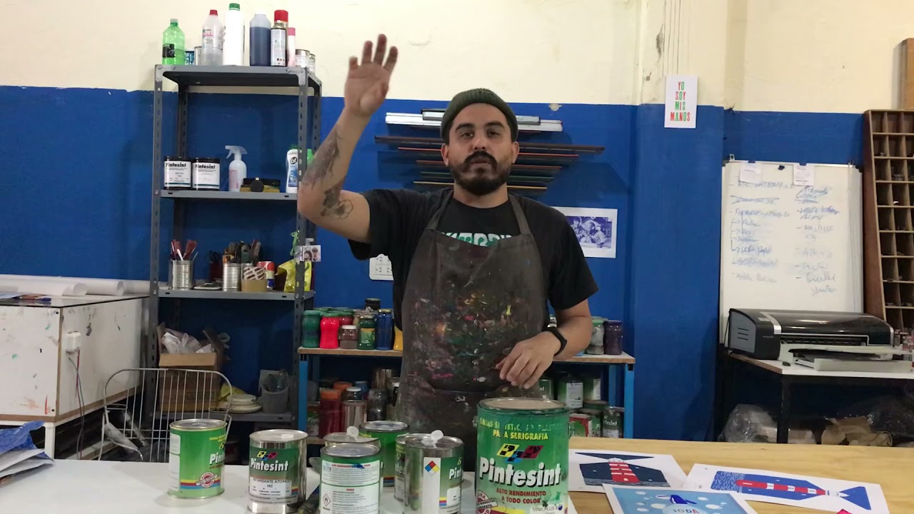 Tintas vinilicas para papel