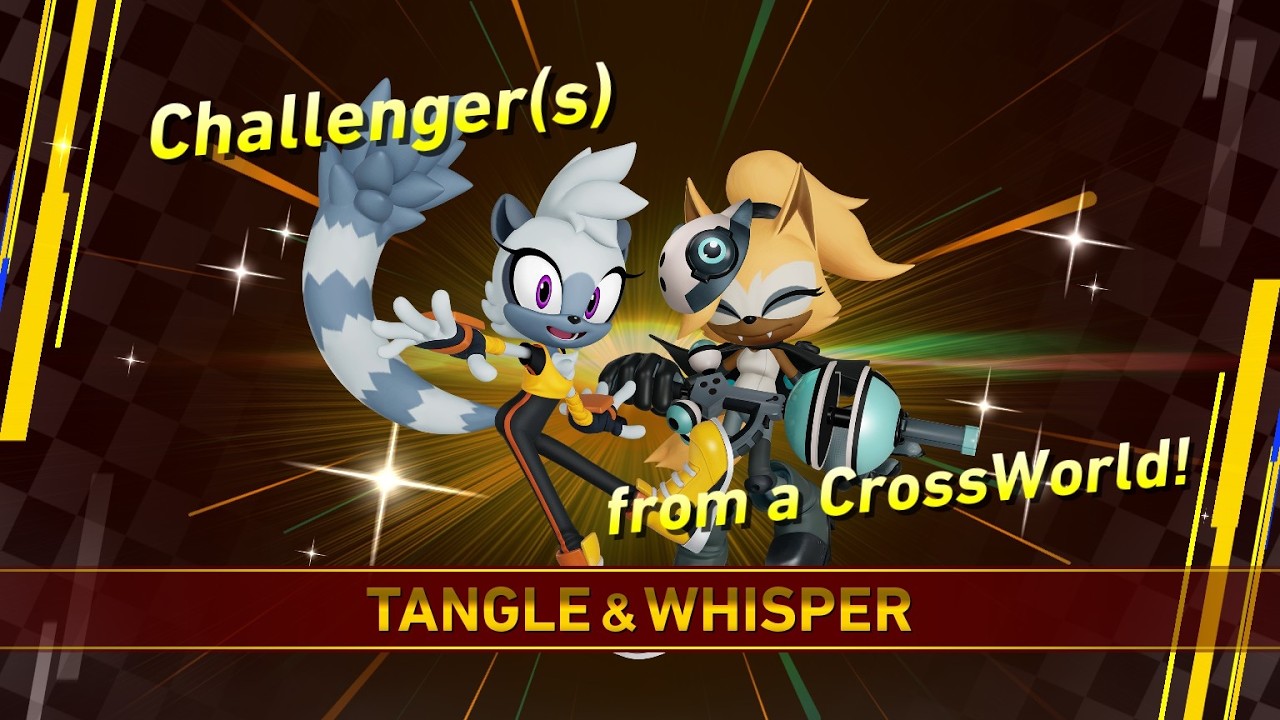 Sonic Racing: CrossWorlds - Tangle & Whisper Gameplay (+ Riders Outfits)