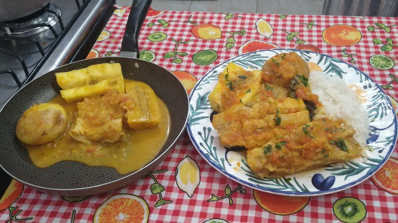 sudado de pescado seco