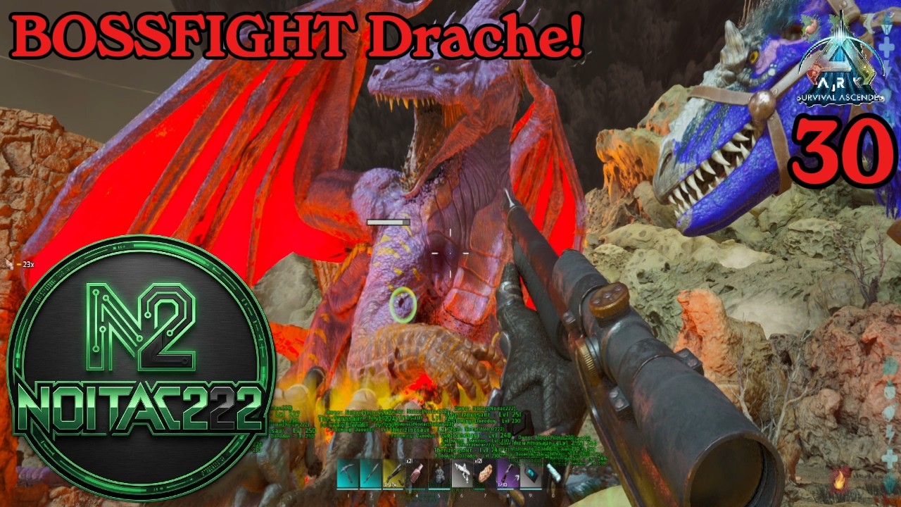 BOSSFIGHT Drache! | ARK:Ascended Playthrough 30