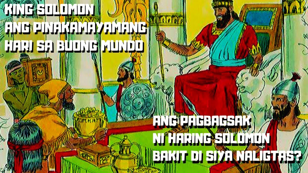 KASAYSAYAN NI SOLOMON 3-PAGBAGSAK NG PINAKAMATALINO AT PINAKAMAYAMANG HARI #boysayotechannel