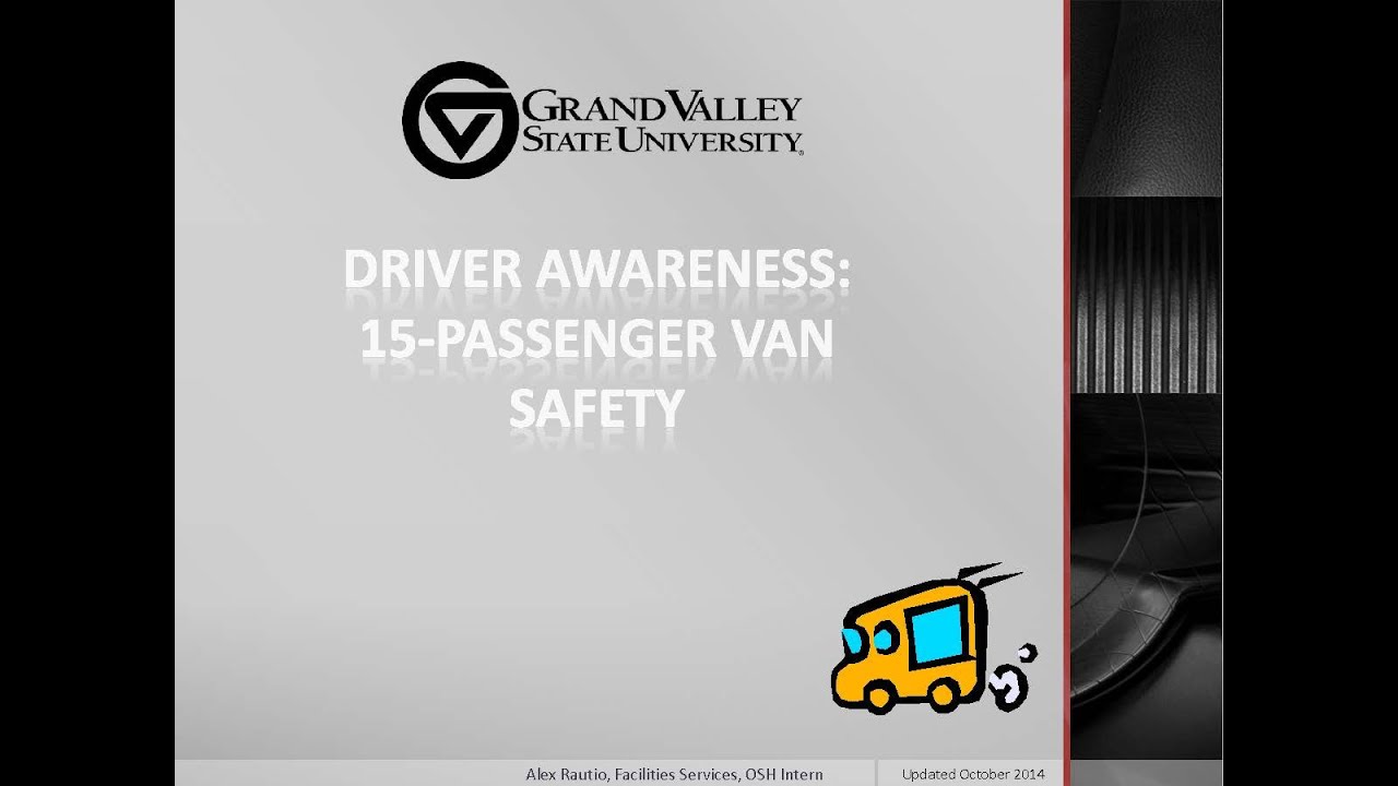 GVSU Driver Awareness Training