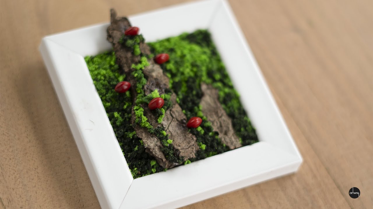 Mini Mushroom Framed Terrarium | Lucky Red Seeds | artwist | DIY