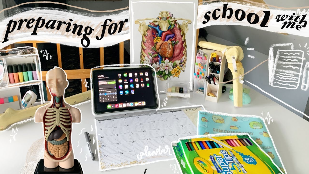prepare for the new school year with me!! 📝🦋 BACK TO SCHOOL