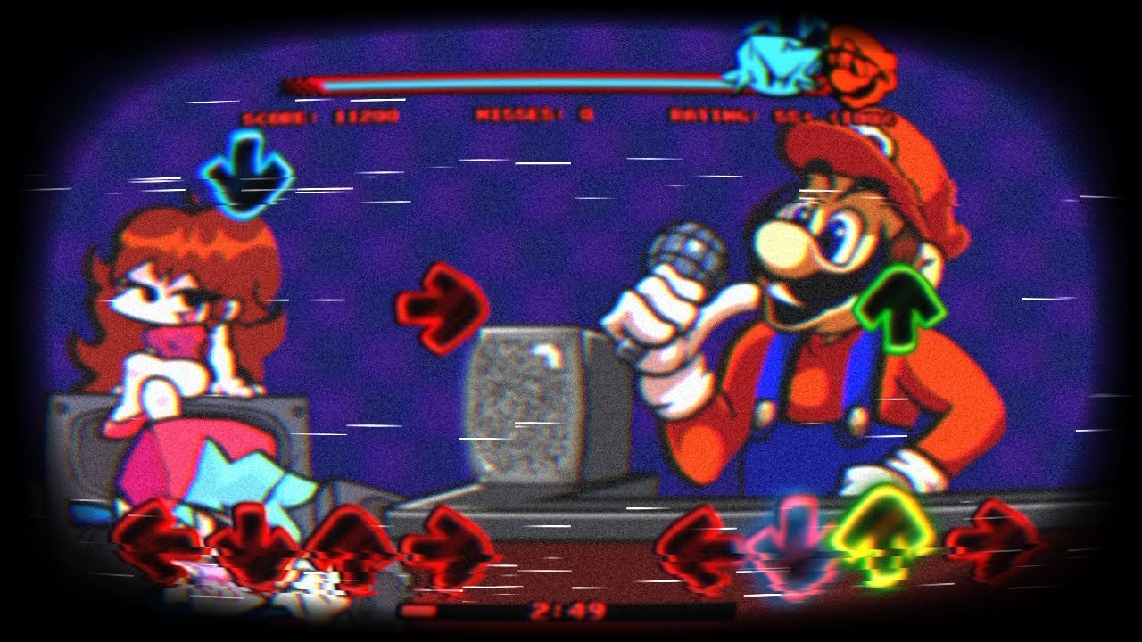 FNF - Mario's Madness V2 - Promotion (by Sandi) - [FC/4k]