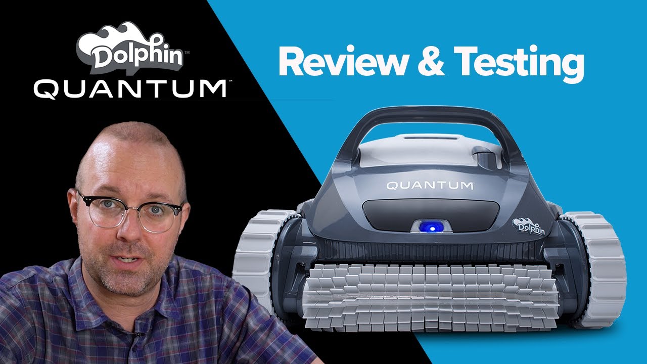 Dolphin Quantum Review - Why every pool needs one. One of Maytronics Best Robotic Pool Cleaners Ever