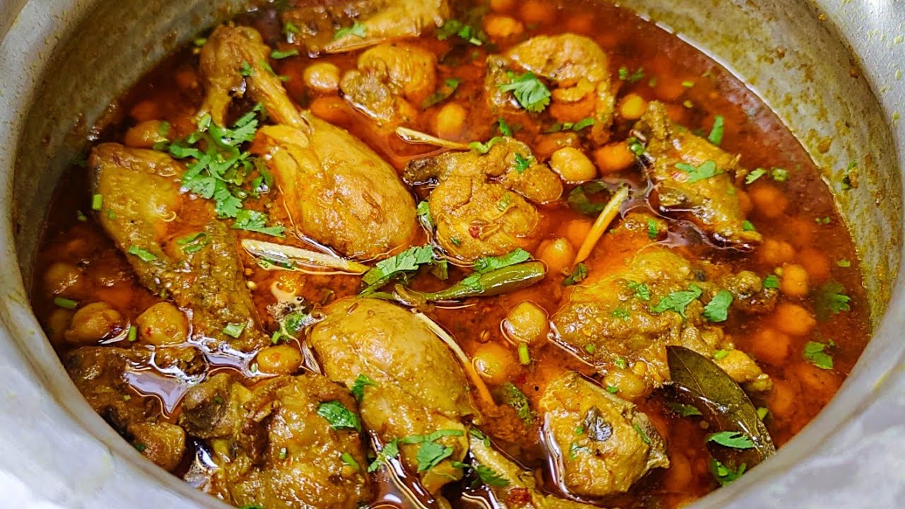 Yeh Lahori Chicken Choley Banae Khane Wale Iske Taste Mein Kho Jaenge | Chicken Chana | Murgh Choley