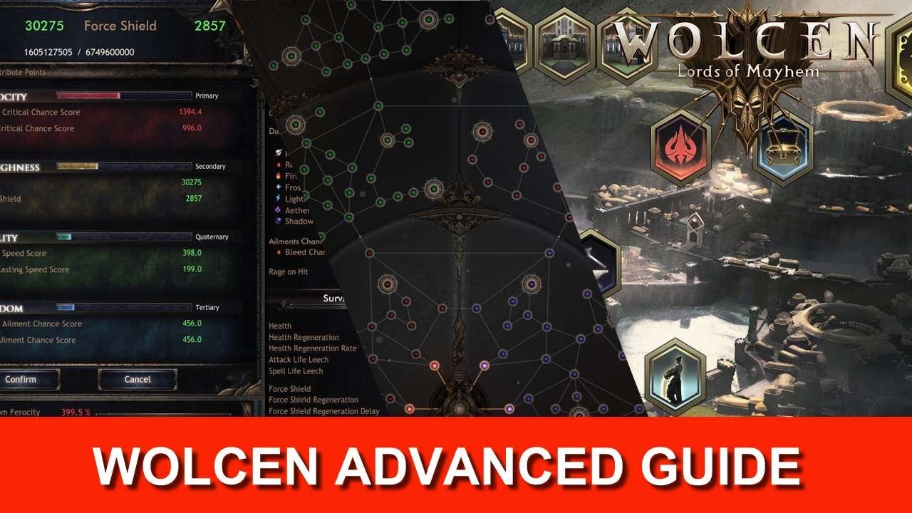WOLCEN ADVANCED GUIDE | PATCH 1.0.10