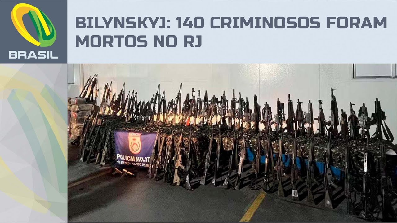 140 criminosos foram mortos no Rio de Janeiro durante opera&ccedil;&atilde;o, diz Bilynskyj