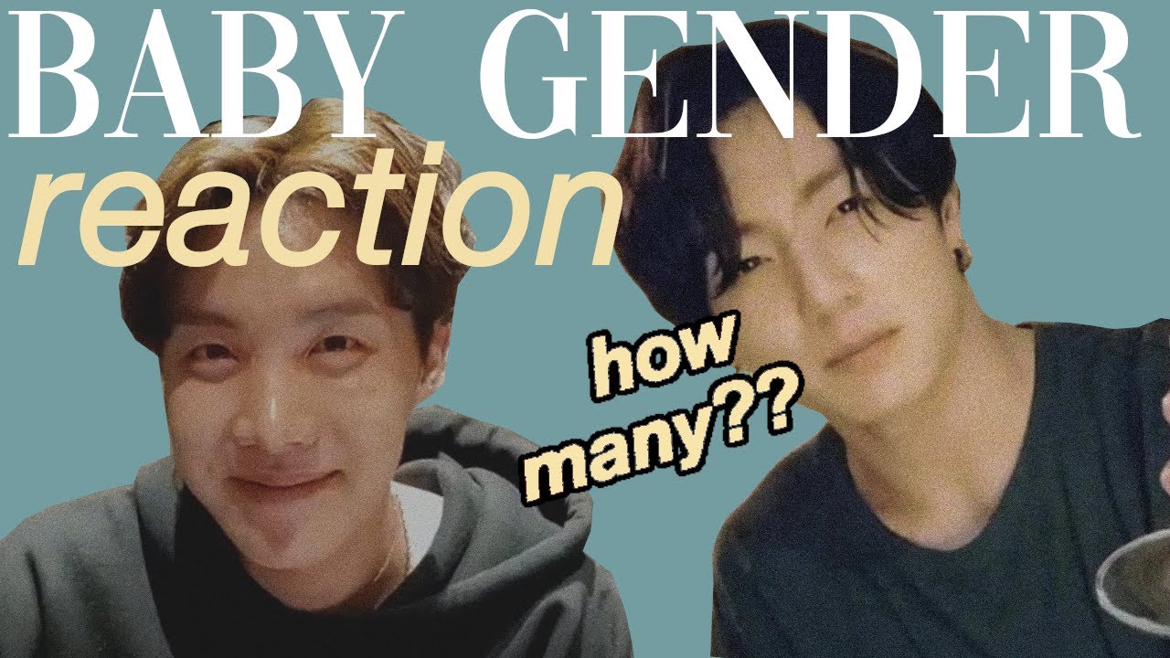 BTS react to baby gender (BTS react to pregnancy pt. 2)