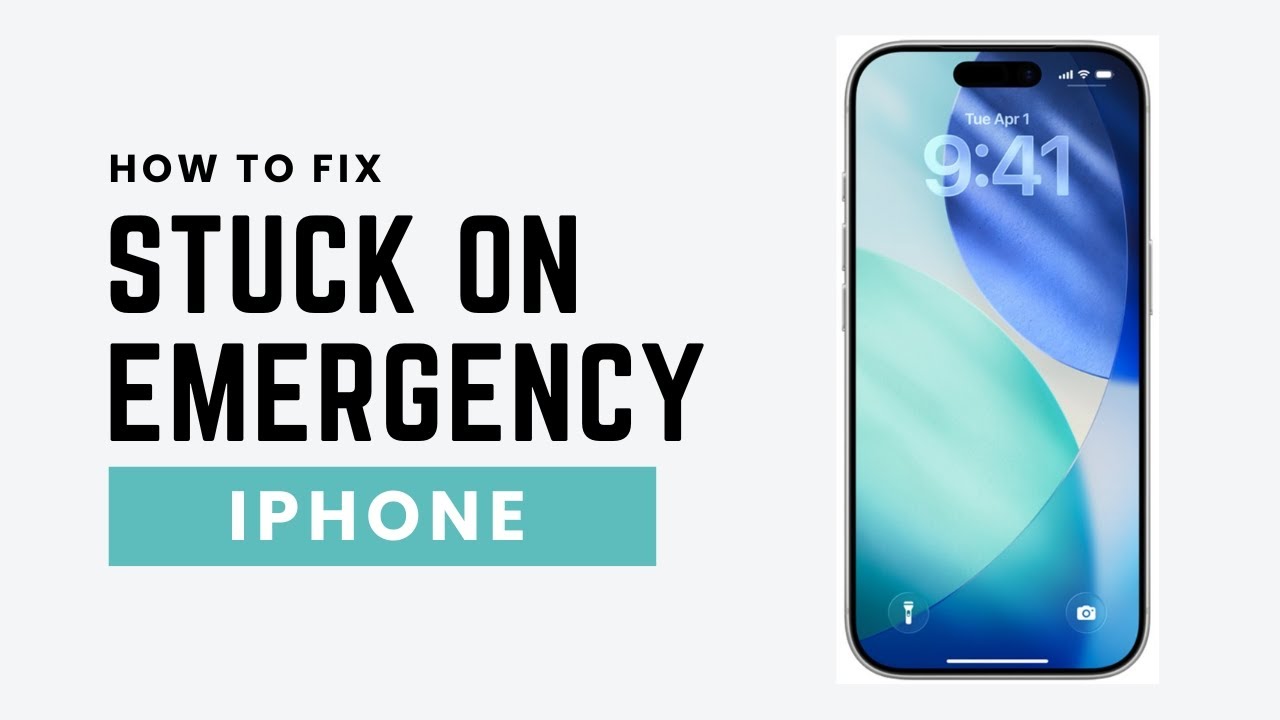How To Fix iPhone Stuck on Emergency SOS Screen (2026 FIX)