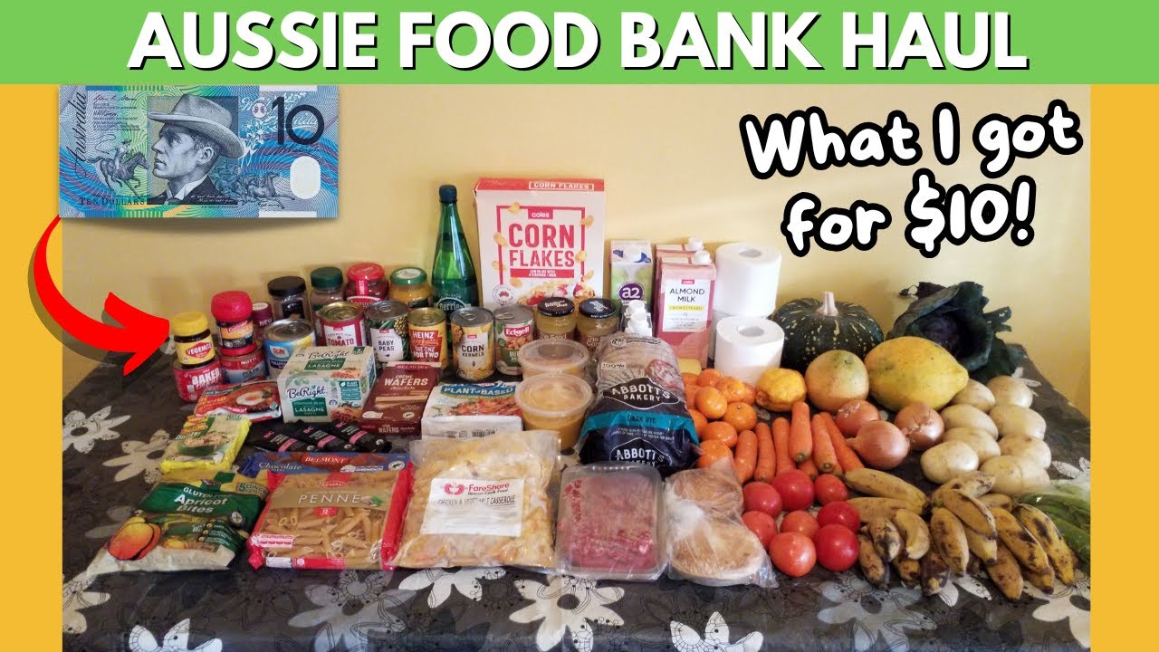 A Spicy Day at the Food Pantry! My $10 Food Bank Haul in Queensland, Australia (September 2024)
