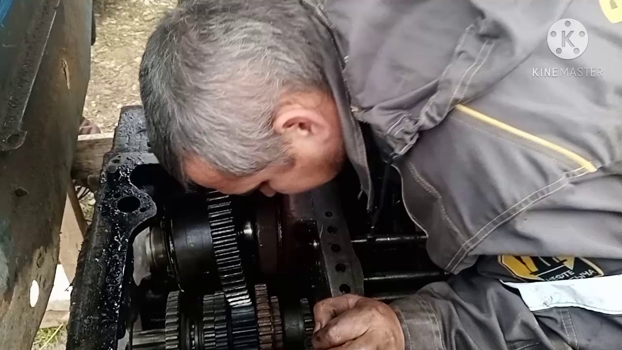 Установка вторичного вала трактора т40