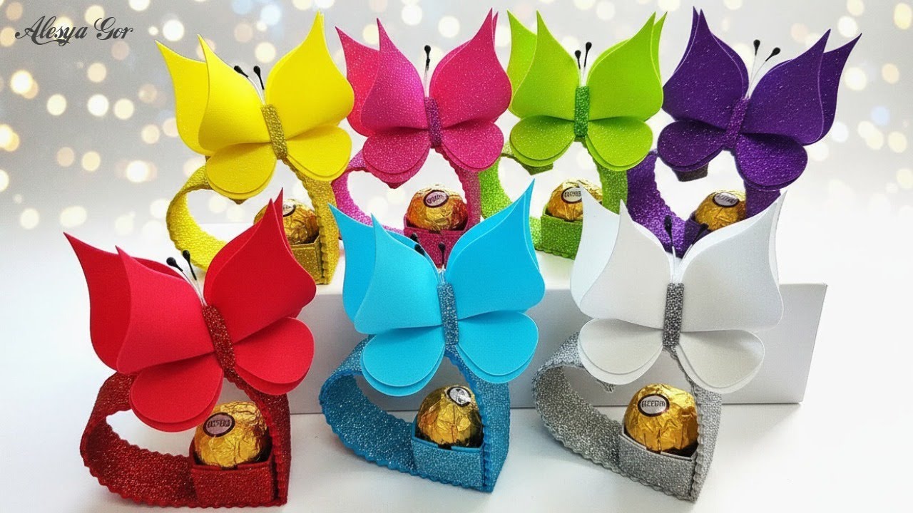 Wow ✨ How to Make a Butterfly with a Surprise ✨ Simple and Easy