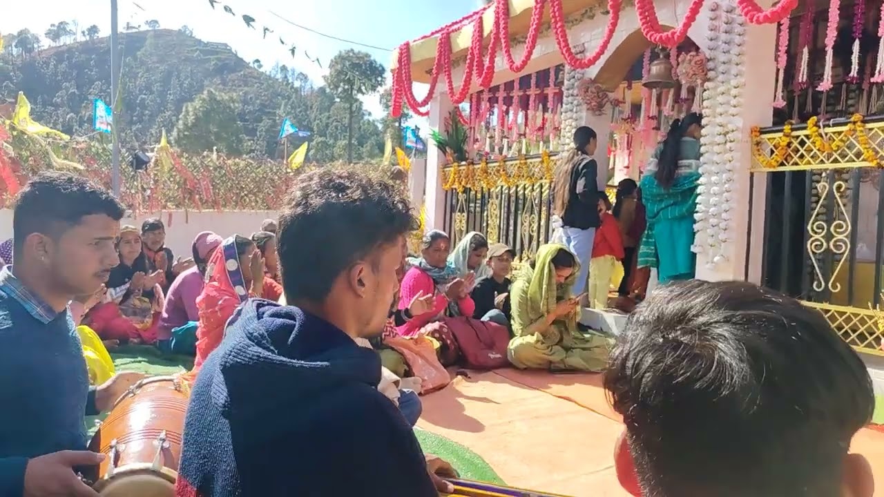 #bhajan 🚩 सांवरिया ले चल परली पार ( बहुत प्यारा भजन प्रेम मंदिर मै ) हरि नाम संकीर्तन 🙏#devbhumi 