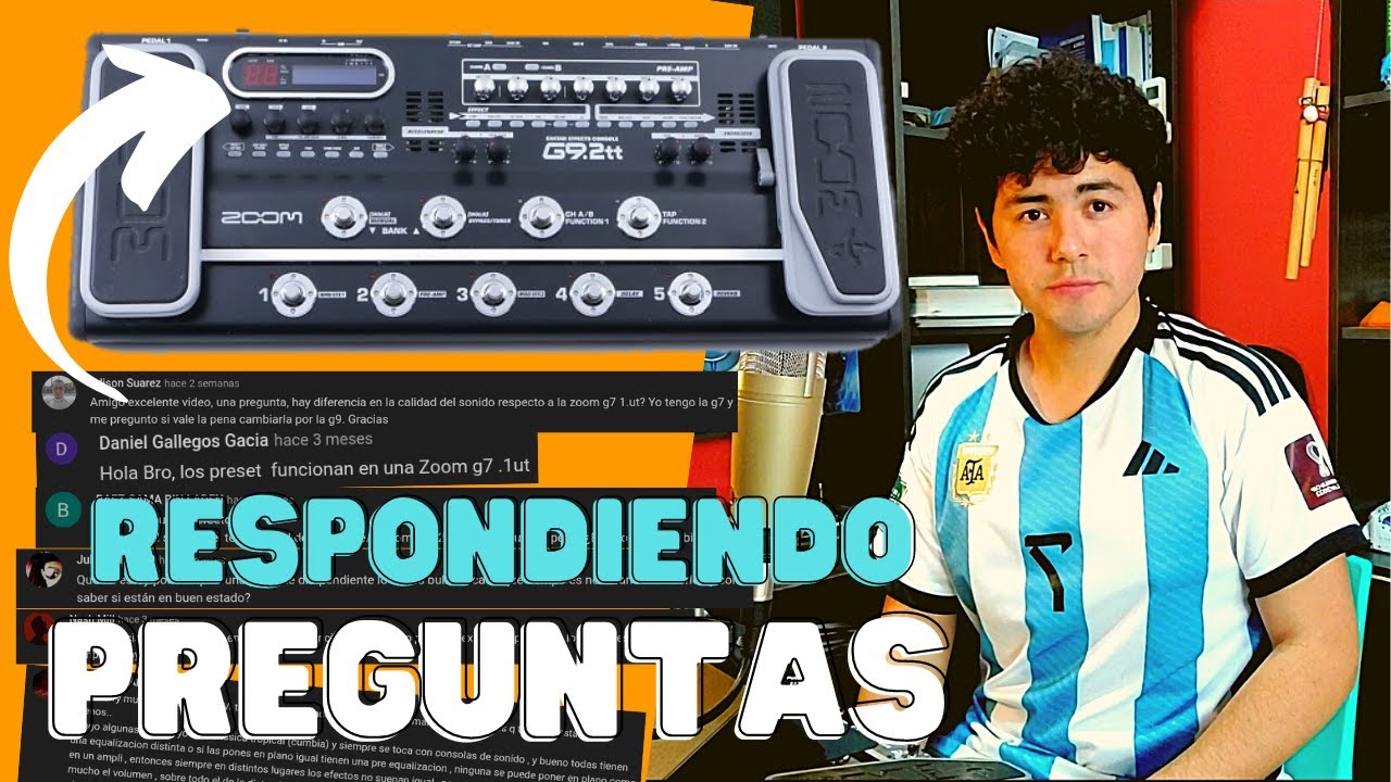 Respondiendo preguntas ZOOM g9.2tt y g7.1ut | PARTE 1
