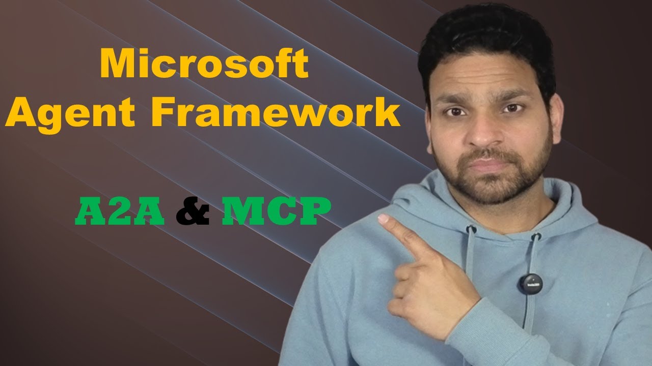 Как Microsoft Agent Framework использует A2A и MCP для многоагентной связи | Демонстрация включена