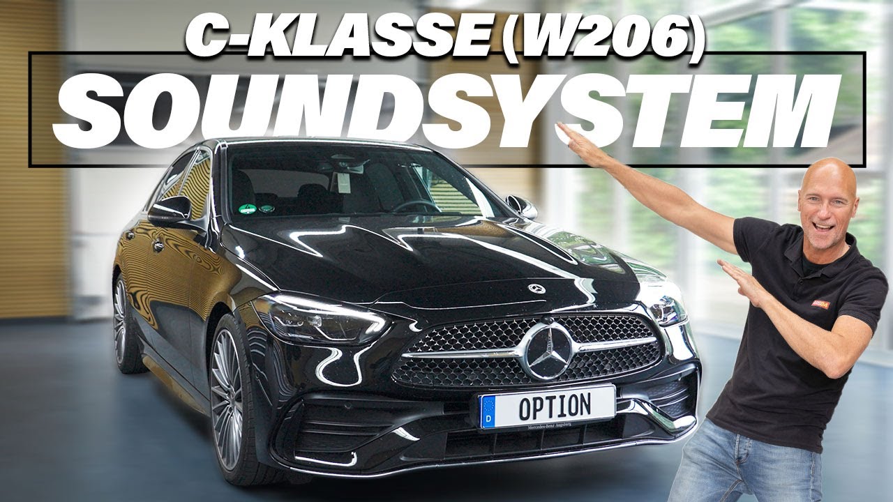 Soundsystem in Mercedes C-Klasse (W206) nachrüsten per Plug & Play!