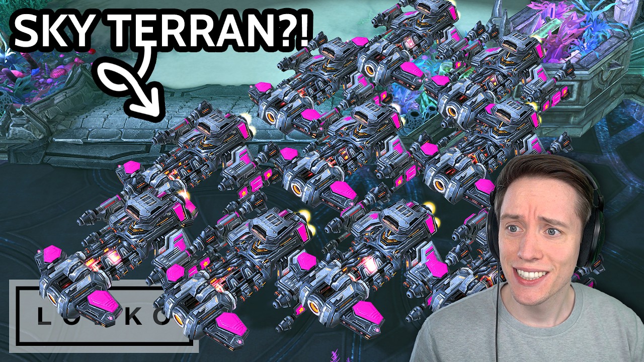 Maru's 20+ CATTLEBRUISER Army! (StarCraft 2)