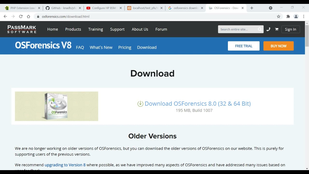 Digital and Cyber Forensic Tools | OS Forensic Installation