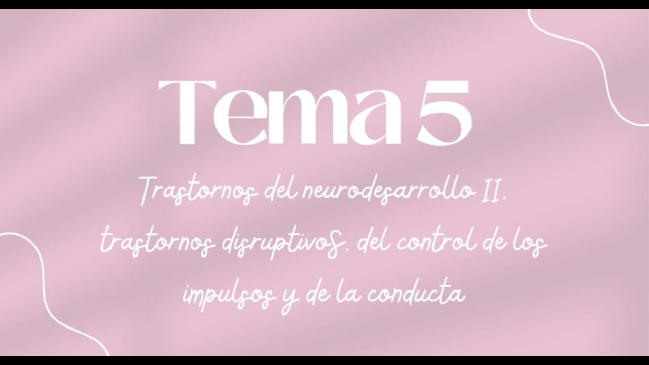 NEAE UNED: Tema 5 - Trastorno Espectro Autista TEA