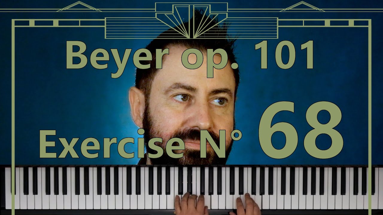 Piano tutorial - Beyer Op. 101 esercizio N&deg; 68