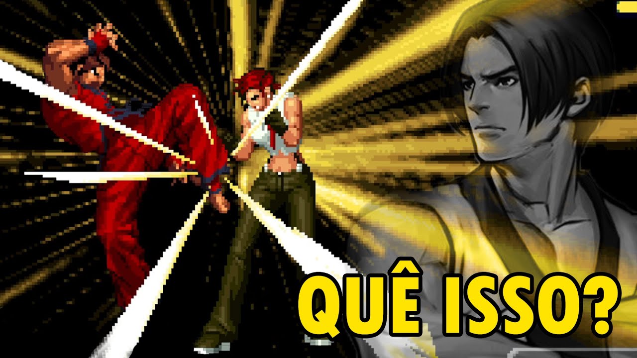 O QUÊ??? NUNCA TOMEI ESSE COMBO… até hoje no KOF 2002 PLUS 😂