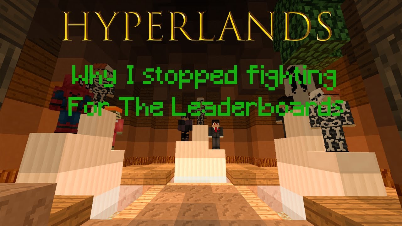 Why I stopped fighting for the leaderboards