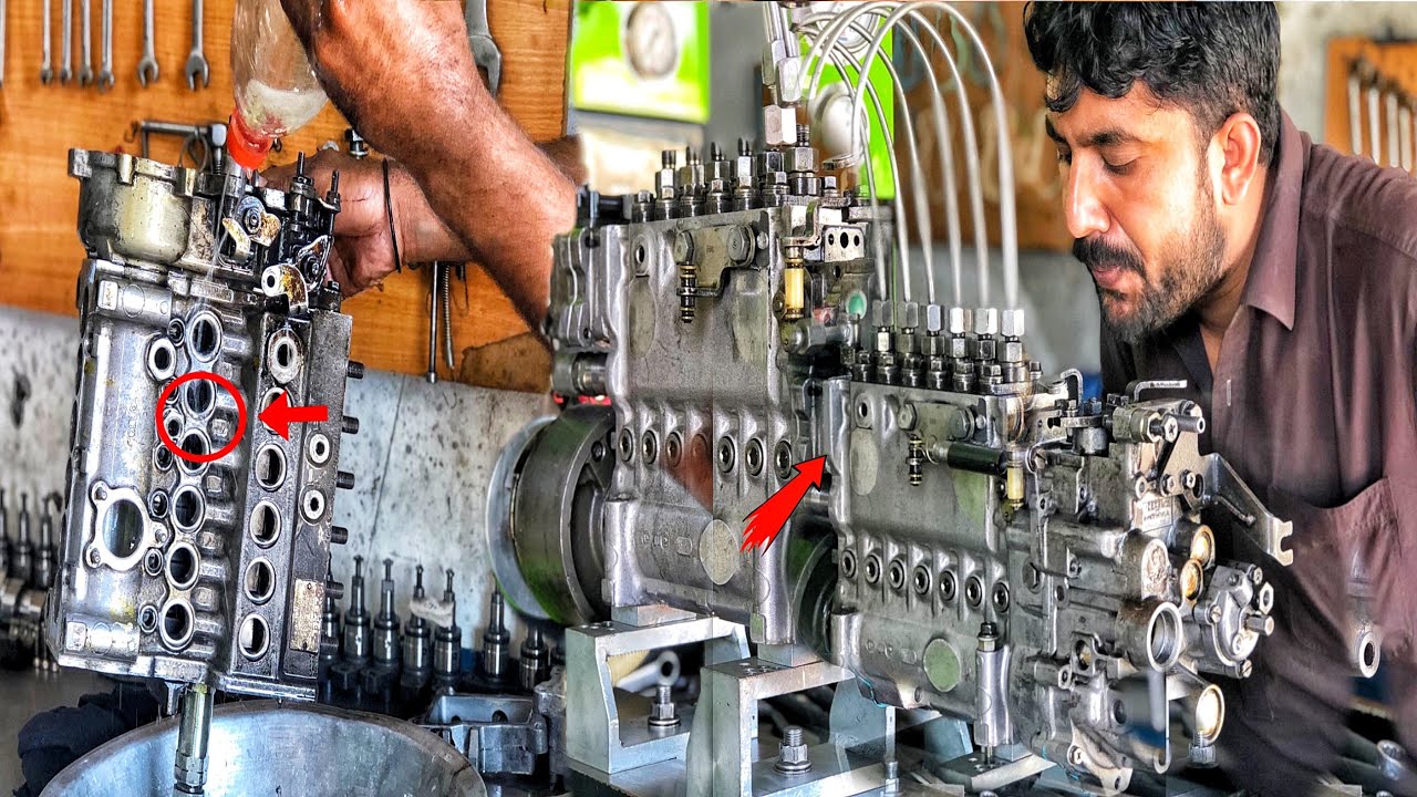 How to repair Euro Diesel pump | Restoration of Diesel pump | Diesel pump adjustment | pump plunger