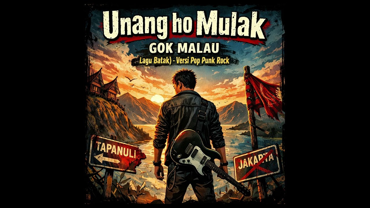 Unang ho Mulak - Gok Malau (Lagu Batak) -  Cover Versi Pop Punk Rock