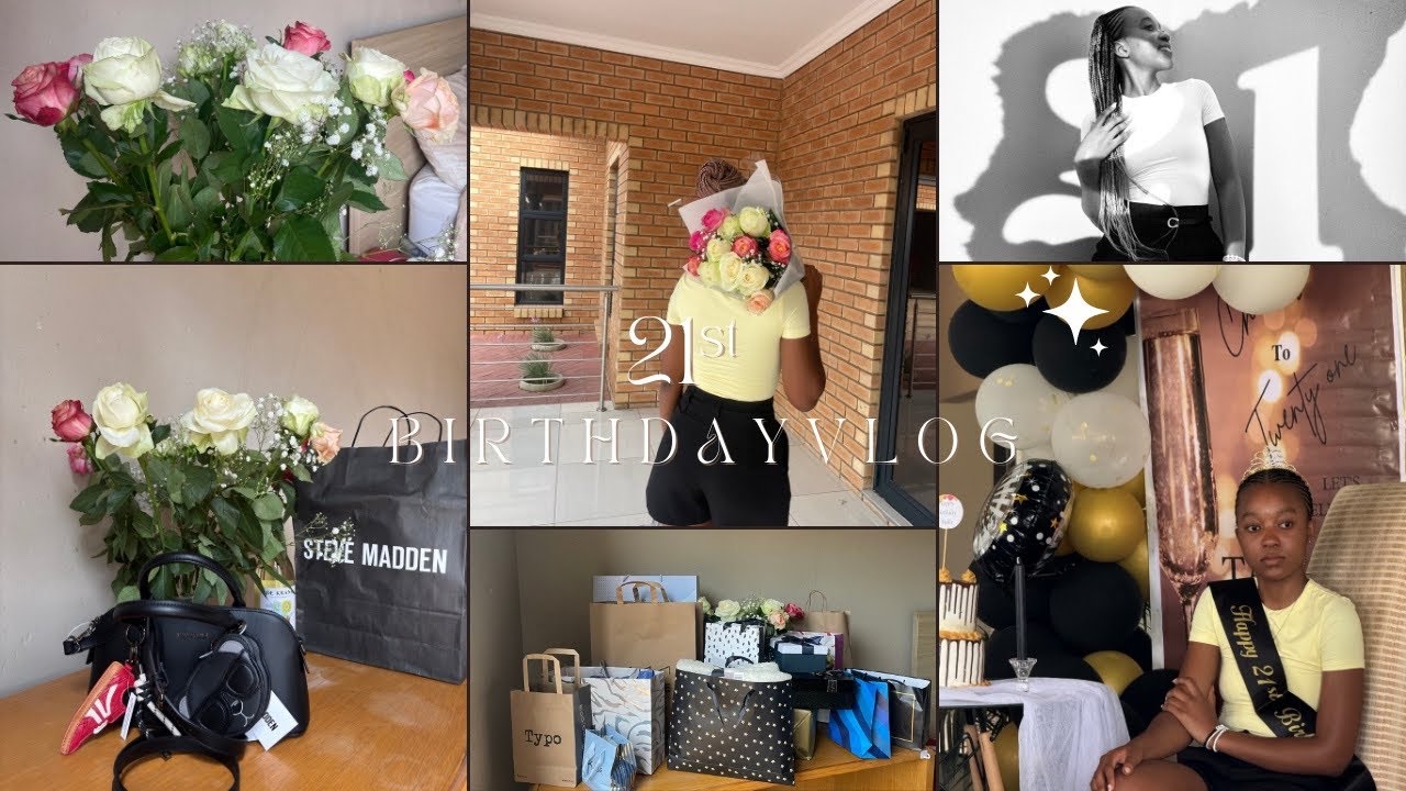 21st Birthday Vlog | Preparations | Errands | Surprise Party | Gift Unboxing | etc