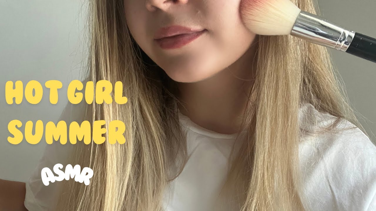 Hot Girl Summer: ASMR po Polsku, Makeup z Relaksującymi Dźwiękami 💄