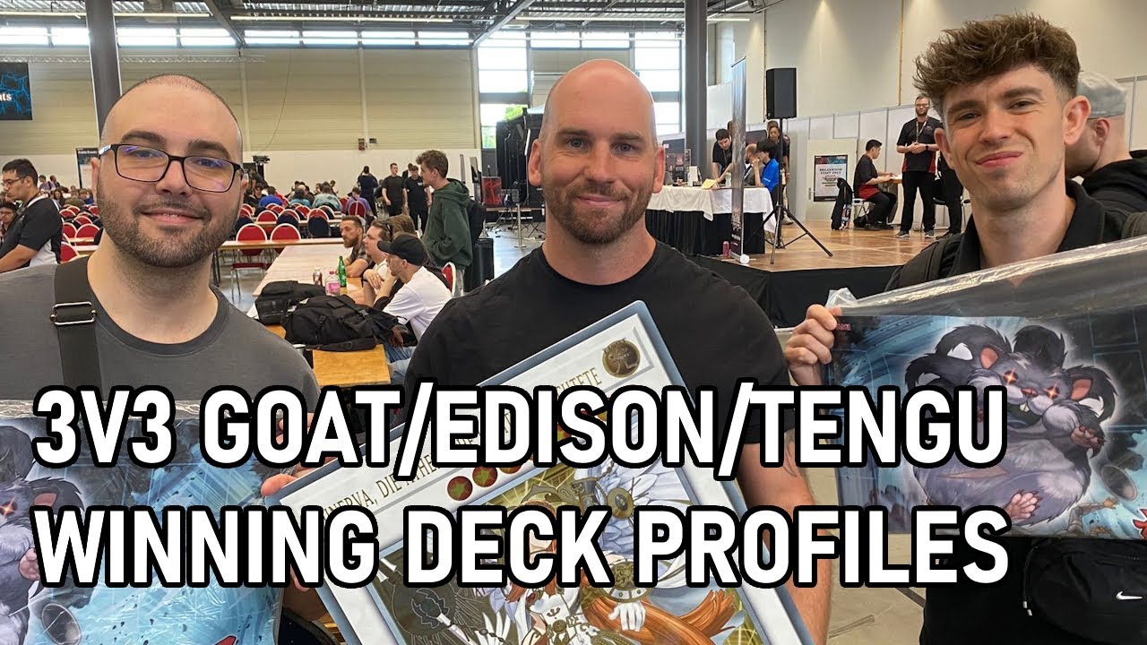 3v3 GERMAN NATS Winning Deck Profiles - Chaos Control, Gigavise & Gravekeepers!