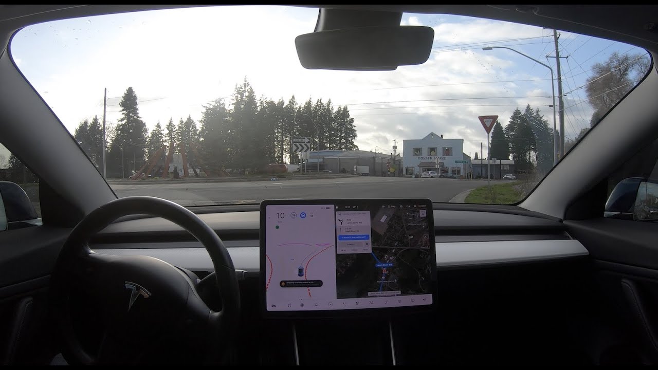 Tesla FSD Beta 10 - No Disengagements Here! (2020.48.35.1)