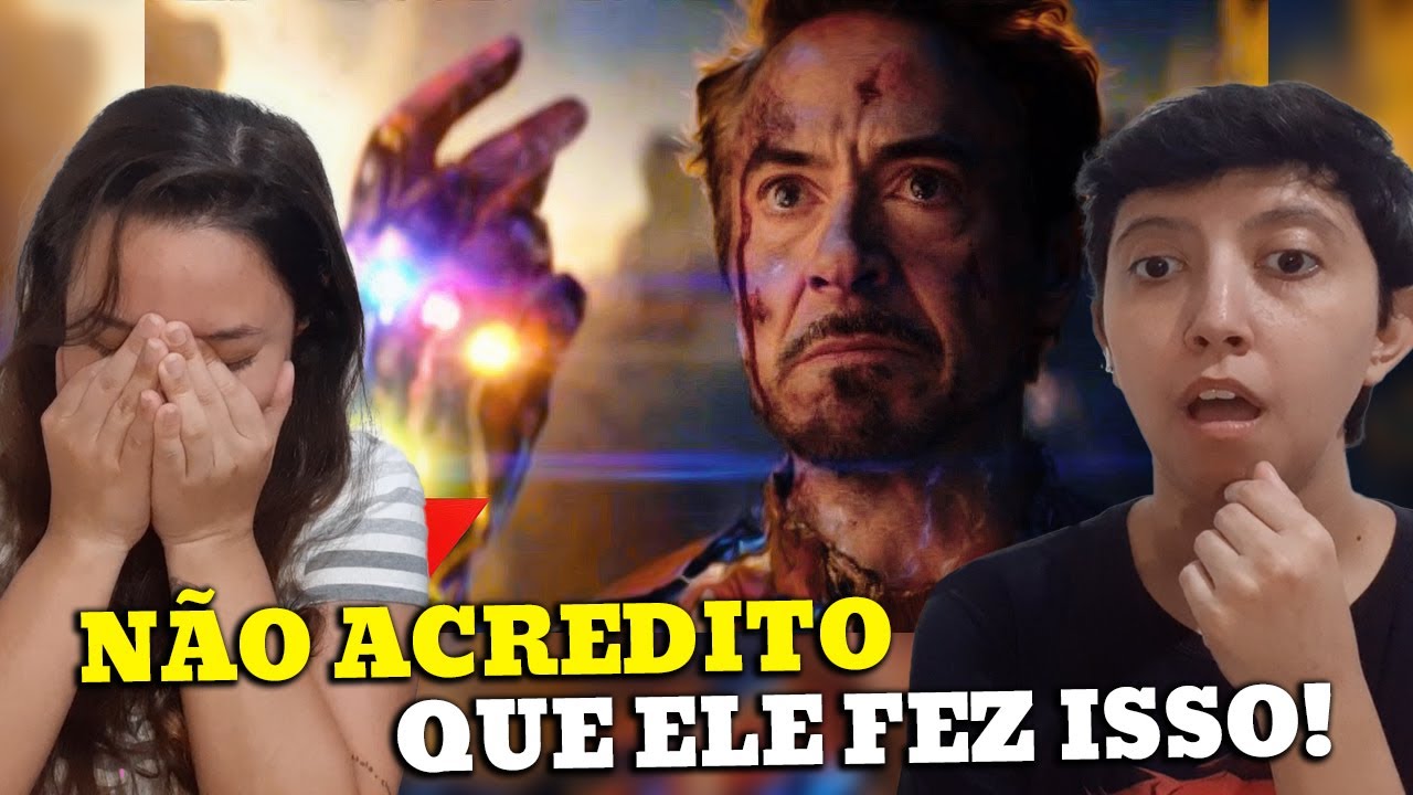 REACT RAP DO HOMEM DE FERRO (VINGADORES: ULTIMATO) EU SOU O HOMEM DE FERRO NERD HITS | 7 MINUTOZ