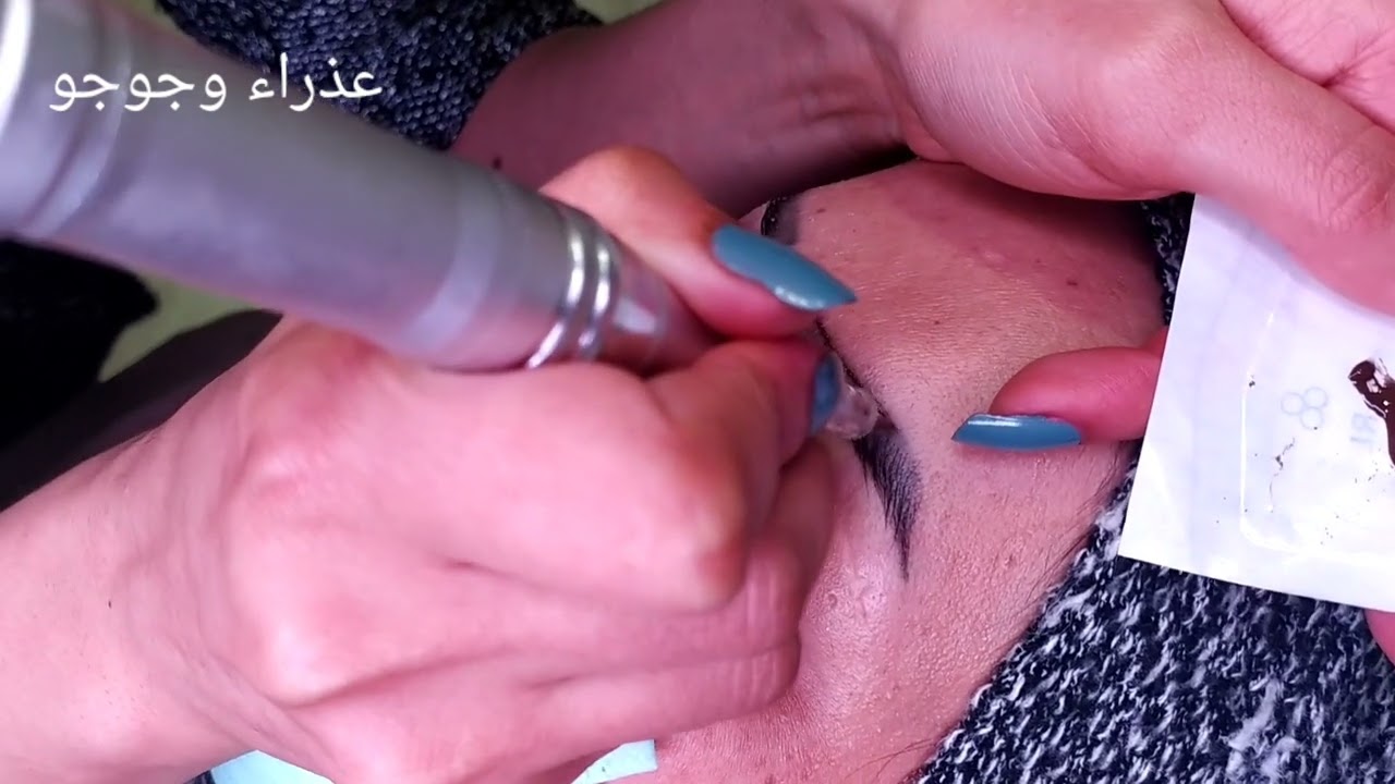 تاتو الحواجب الفرق بين 3d و 6d والبلوك