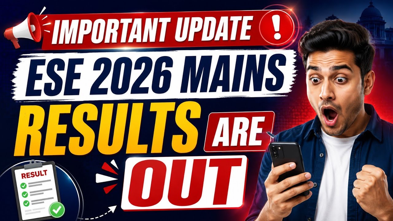 ESE 2026 Mains Result Out 🚨 | Check Your Result Now!  | MADE EASY