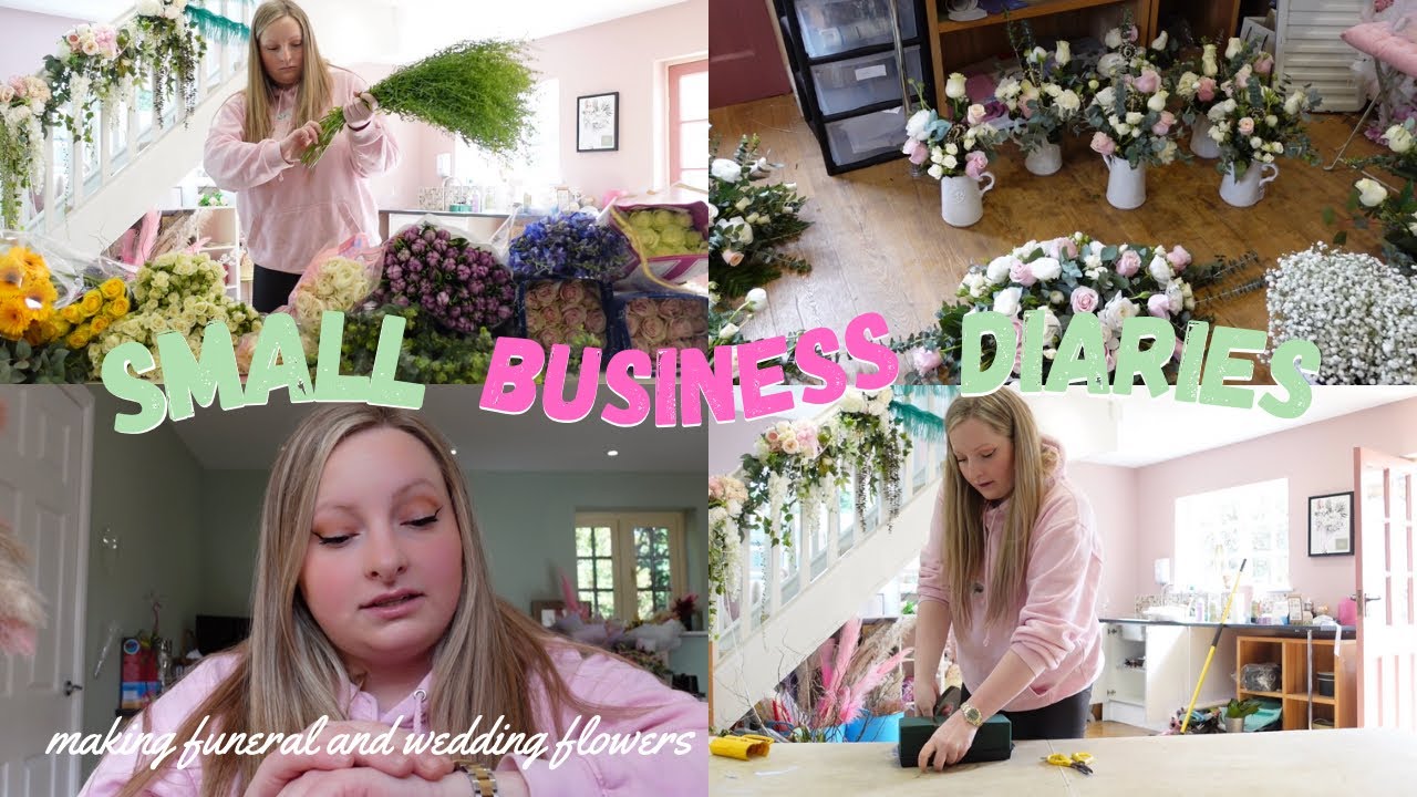 Creating Funeral & Wedding Flowers: Behind the scenes of a florist