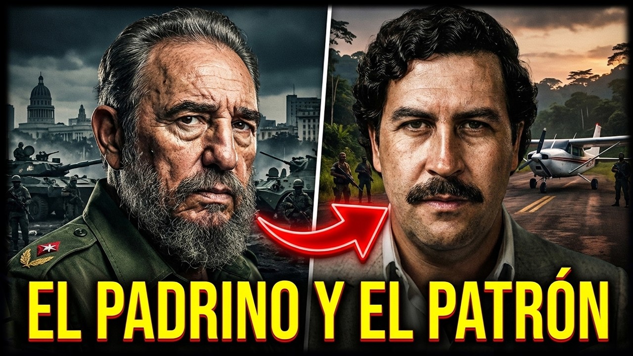 $1,000,000 al Día La Alianza SECRETA entre Fidel Castro y Pablo Escobar