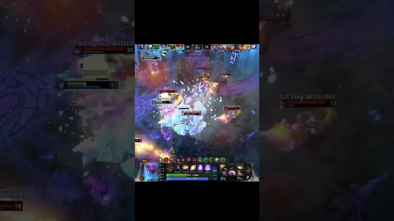 Командный скил или соло от Nisha? 🧐 Team Liquid vs Virtus.Pro #dota #dota2 #дота #дота2