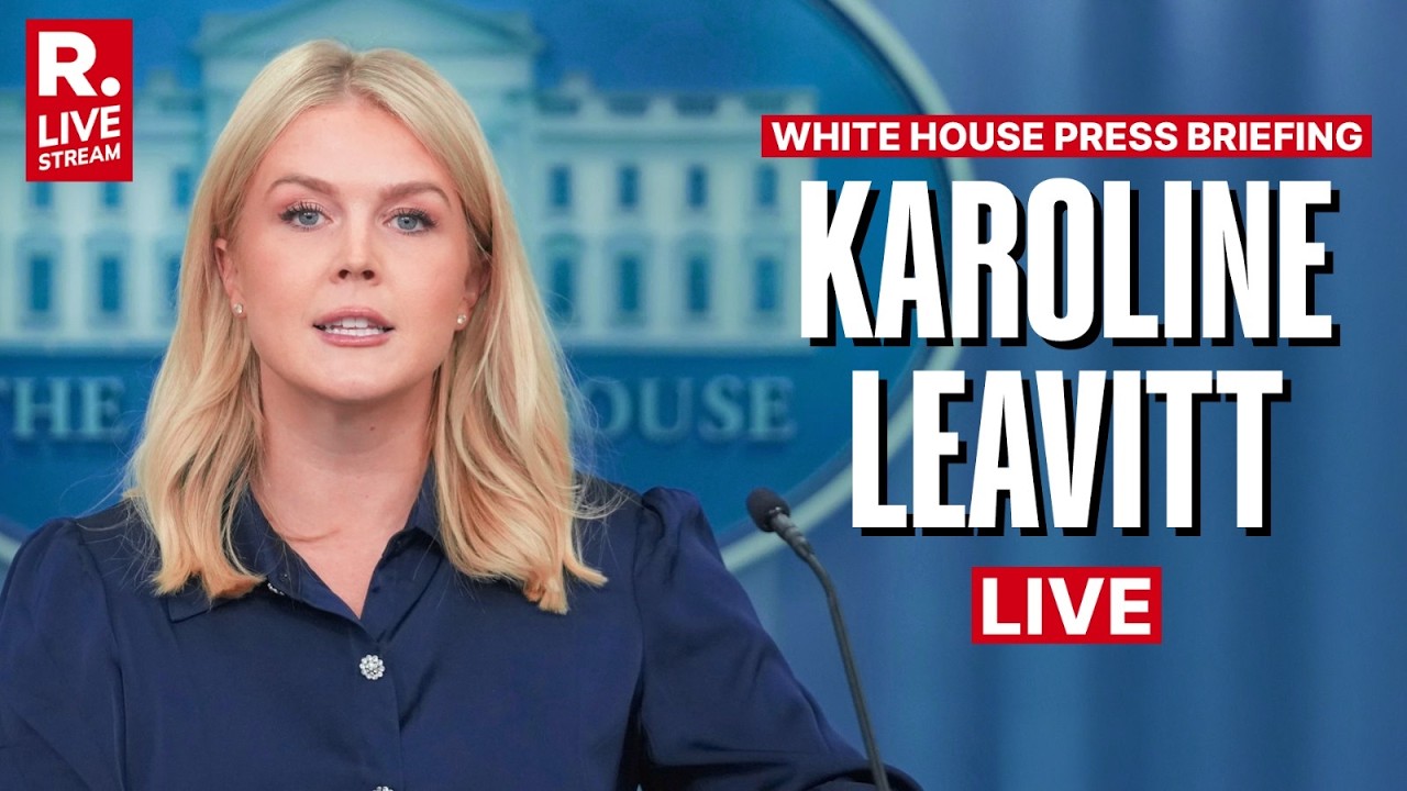 LIVE: White House Briefing By Karoline Leavitt On US Military Operation In Iran, Trump’s Plan