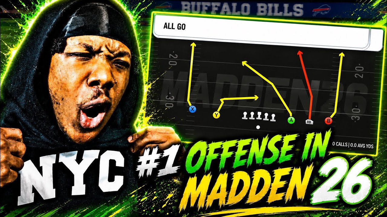 ДОКАЗЫВАЕМ, ПОЧЕМУ ЭТО НАПАДЕНИЕ №1 В MADDEN 26‼️ 5WIDE &mdash; ЭТО ДЕЙСТВИТЕЛЬНО СТРАШНО! Рейтинг Madd...